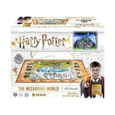 4D Cityscape Harry Potter: The Wizarding World 4D Puzzle - 892pc
