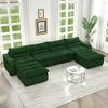 TiramisuBest Modular Right Sofa Seat–L-Shaped Lazy Floor Couch,Compressed Beanbag-Style Sofa with Ergonomic Design,No Assembly Required–Beige - 3 of 4