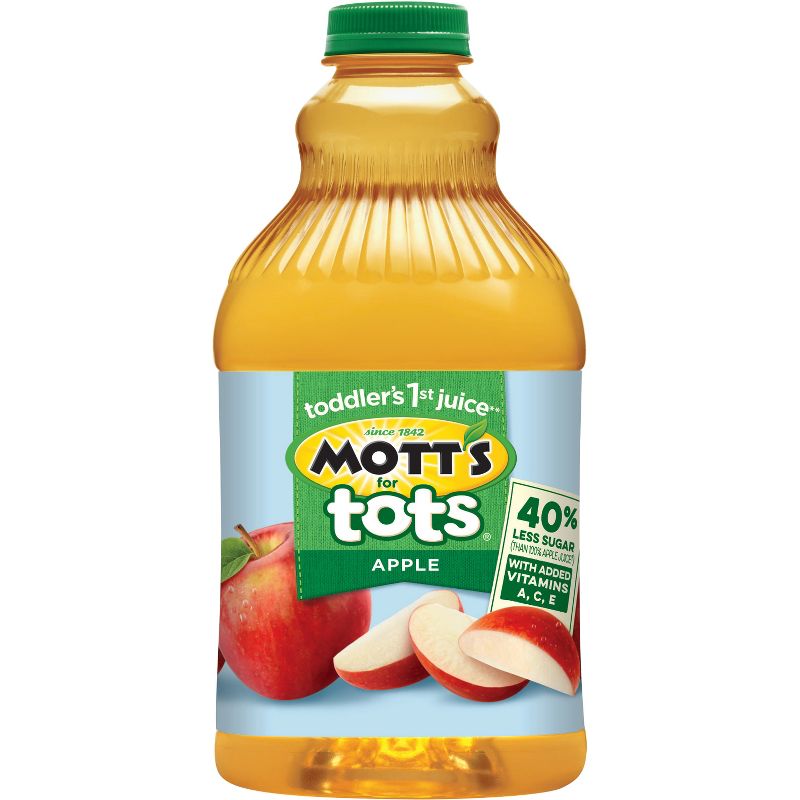 Mott&#39;s for Tots Apple Juice - 64 fl oz Bottle, 1 of 8