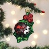 Old World Christmas 4.0 Inch Holly Ladybug Symbol Of Luck Berries Tree Ornaments - 3 of 3