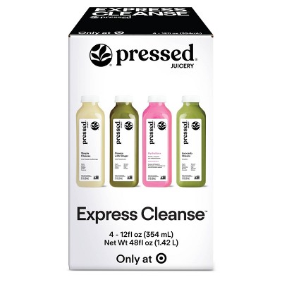 Pressed Juicery 1/2 Day Express Cleanse - 4ct/12 fl oz