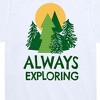 Boys' - Instant Message - Always Exploring Short Sleeve Graphic T-Shirt - 2 of 4