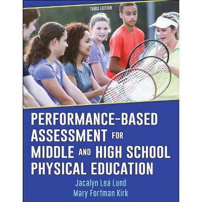 Performance-Based Assessment for Middle and High School Physical Education - 3rd Edition by  Jacalyn Lea Lund & Mary Fortman Kirk (Paperback)