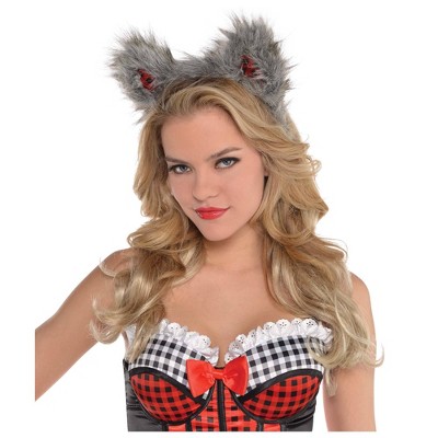 Adult Riding Hood Headband Halloween Costume Headwear