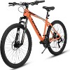 Mountain Bike, 26 Inch Bike Shock Absorption Front Suspension 21 Speed Drivetrain Aluminium Frame Dual Disc Brake Mountain Bike For Men And Women - 2 of 4