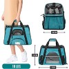 PetAmi Airline Approved Pet Carrier for Cat Dog, Soft Sided Travel Supplies Accessories, Ventilated Carrying Bag Kitten Puppy - 2 of 4