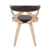 Gardenia Dining Chair White Wash/Brown - LumiSource - image 4 of 4