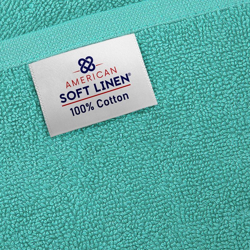 American Soft Linen 100% Cotton Oversized Bath Sheet, 40 in by 80 in Bath Towel Sheet, 5 of 10