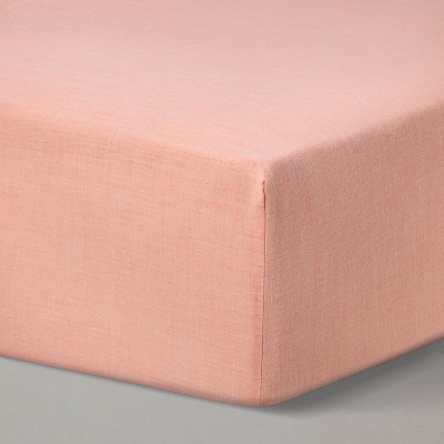 peach crib sheets