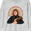 Twin Peaks 1990 My Log Has Something To Tell You Adult Athletic Heather Long Sleeve Tee - 2 of 2