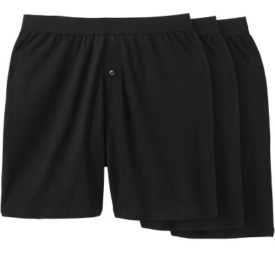KingSize Men's Big & Tall Classic Cotton Briefs 3-Pack - Big - XL, Black  Underwear