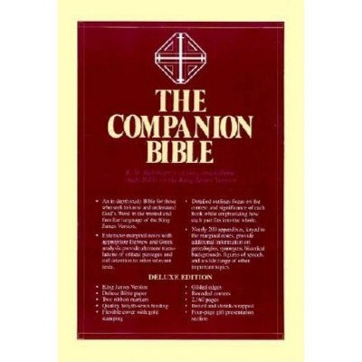 Companion Bible-KJV - by  E W Bullinger (Leather Bound)