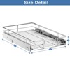 Pull Out Cabinet Organizer, Heavy Duty Cabinet Pull Out Shelves, Slide Out Drawers Organization for Kitchen - 3 of 4