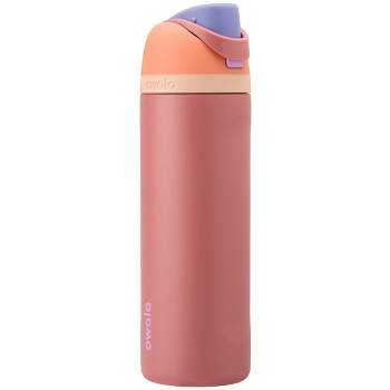 Owala Kids Flip Insulation Stainless Steel Water Bottle with Straw, Locking  Lid Water Bottle, Kids Water Bottle, Great for Travel, 14 Oz, Pink and