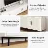 Dyonery 70" Fluted-Door TV Stand Entertainment Center with Storage - 2 of 4