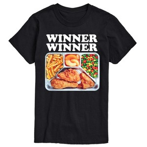 Men's - Instant Message - Winner Winner Chicken Dinner Short Sleeve Graphic T-Shirt - 1 of 4