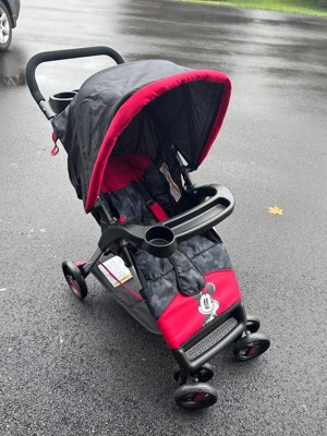 Mickey bordear mouse car seat and stroller combo