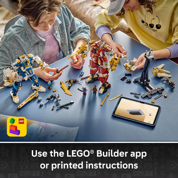LEGO NINJAGO Los Gemelos Titanes Mecánicos 71870 6