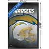 Trends International NFL Los Angeles Chargers - Helmet 19 Framed Wall Poster Prints - 3 of 4