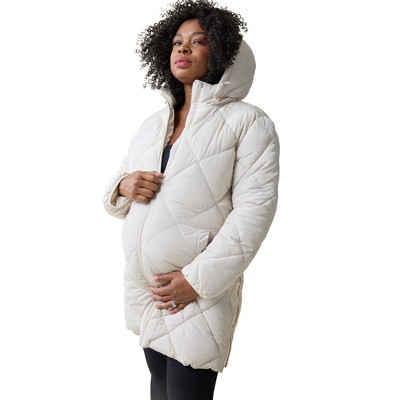 Ingrid & Isabel Maternity Longline Puffer Jacket