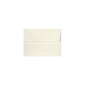 LUX A1 Invitation Envelopes 3 5/8 x 5 1/8  Natural - 100% Recycled 4865-NPC-50 - 1 of 1
