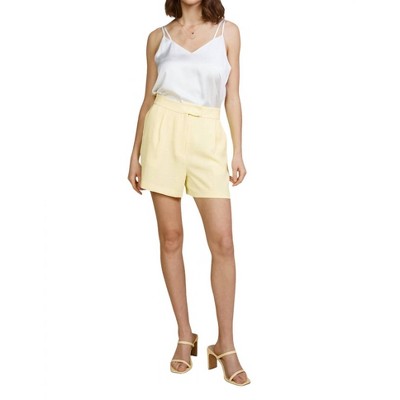 Women's RECYCLED TAILORED SHORTS - SKIES ARE BLUE