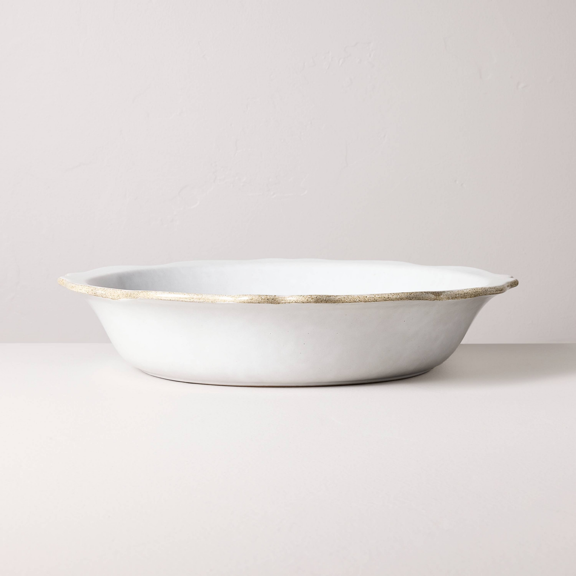 Carved Edge Salad Bowl - Cream - Hearth & Hand™ with Magnolia