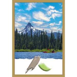 Amanti Art Grace Brushed Gold Narrow Picture Frame - 1 of 4
