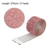 Unique Bargains Self-Adhesive DIY Crafts Decorations Crystal Rhinestone Diamond Ribbon 3 Rolls - 3 of 4