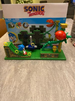  Sonic The Hedgehog Green Hill Zone Playset with 2.5