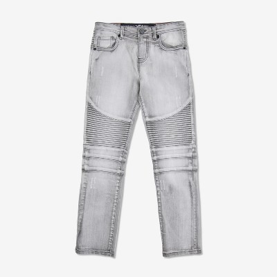 X RAY Boy's Stretch Moto Jeans