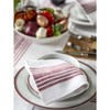 Solino Home Striped Linen Dinner Napkins | Farmhouse - 3 of 4