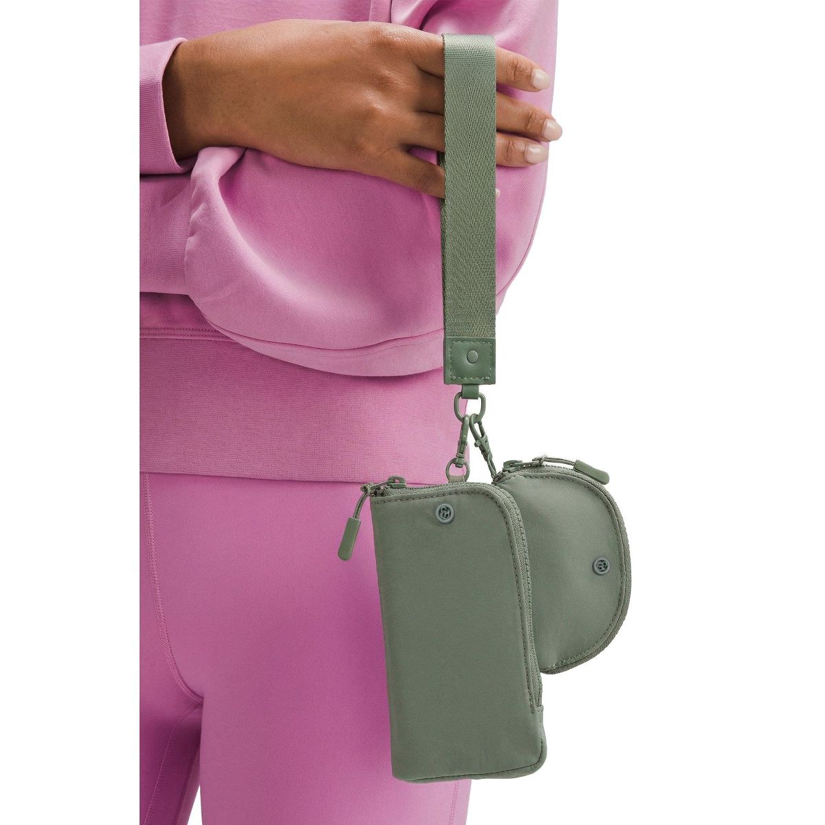 Joan & David The Hold-All Sport Nylon 3 Piece Set Phone Case Wallet, Zip Coin Pouch & Key Chain Lanyard - thumbnail 10