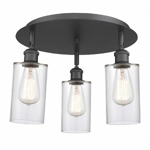 Clymer - 3 Light Flush Mount In Art Deco Style-9.38 Inches Tall and 15.63 Inches Wide - 1 of 1