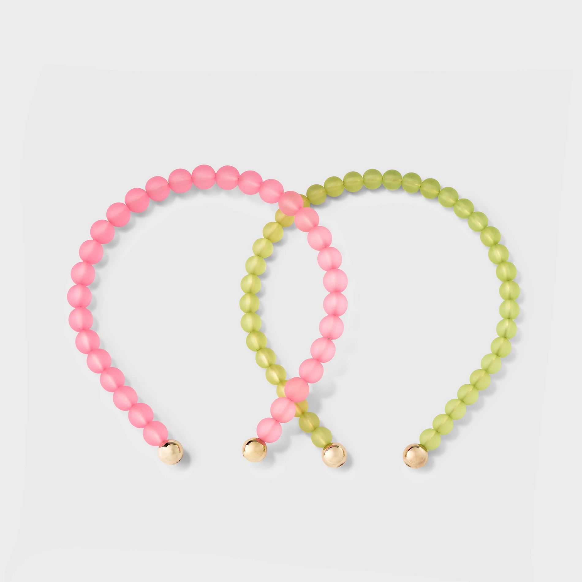 Beaded Headband Set 2pc - A New Day™
