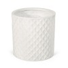 Okak Antique White Planter 10/12/13/15/1.7 Inch Durable Weather-Resistant Indoor/Outdoor Pot for Plants, Garden, Patio - 2 of 4
