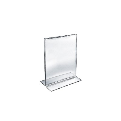 Azar Sign Holders 8.5" x 11" Clear Acrylic 10/Pack (152714)