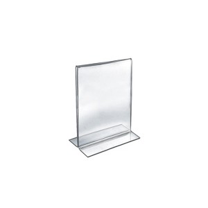 Azar Sign Holders 8.5" x 11" Clear Acrylic 10/Pack (152714) - 1 of 4