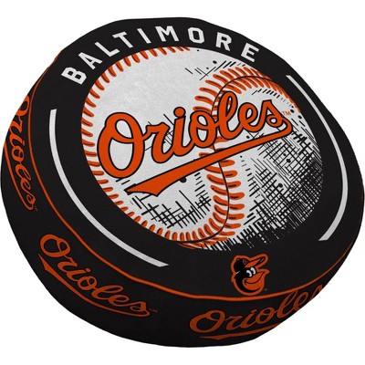 MLB Baltimore Orioles Baseball Circle Plushlete Pillow