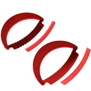 Kuhn Rikon 2-Piece Crinkle Cutter and Mezzaluna Knife Set - 1 of 1