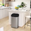 FDW 21 Gallons Sensor Stainless Steel Trash Can Touchless Kitchen Garbage Bin with Lid - 2 of 4