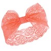 Hudson Baby Infant Girl Headbands 5pk, Pink Coral, 0-24 Months - 4 of 4