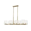Z-Lite Callista 8 - Light Island Pendant Light in  Rubbed Brass - 4 of 4