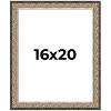 PosterPalooza | Ornate Silver Picture Frame - UV Acrylic, Foam Board Backing, Hanging Hardware - 2 of 4