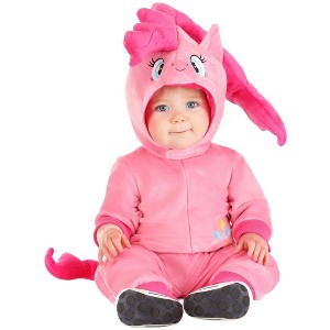 HalloweenCostumes.com Pinkie Pie My Little Pony Infant Costume - 1 of 4