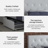 DHP Dakota Upholstered Bed with Storage Drawers - 4 of 4