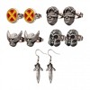 Adult X-Men 5-Pack Stud & Dangle Earring Set - 2 of 4