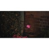 Ultimate Innovations Solar Metal & Glass Ball Butterfly Pathway Light Decorative Garden Stake Pink - 2 of 4