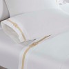 Cotton Gold Embroidered Sheet Set by Blue Nile Mills - image 4 of 4