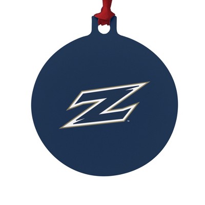 University of Akron Primary Aluminum Holiday Christmas Tree Ornament